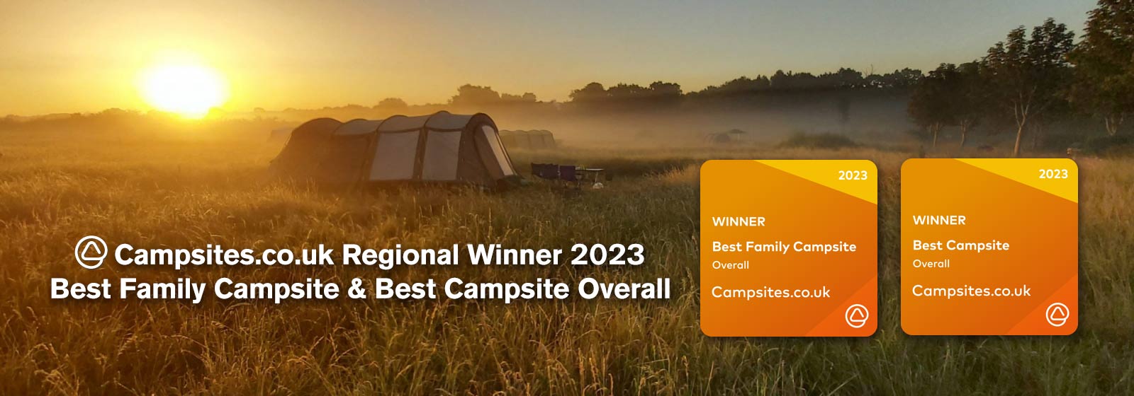 Twiteys Camping and Glamping Meadows Winners