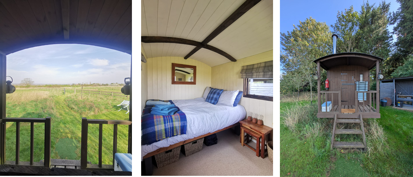 Twiteys Glamping and Camping Shepherds Hut